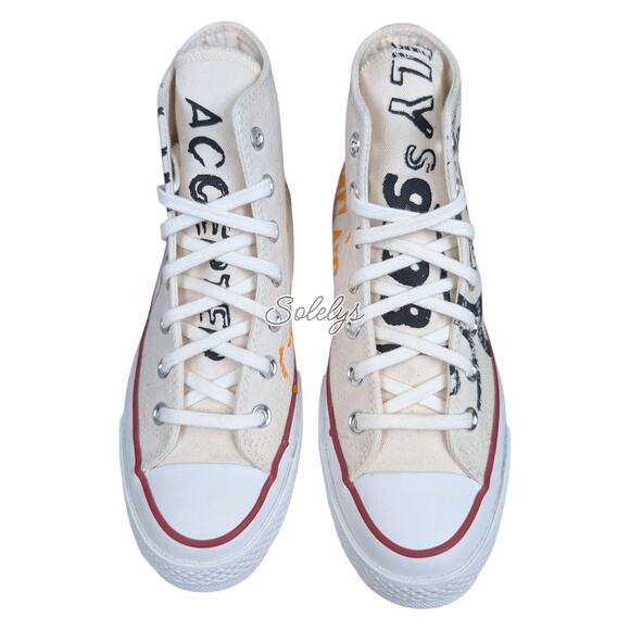 Converse 2015 Andy Warhol Chuck 70 High Meat Sin Limited Edition Sneaker 7 RARE - Picture 2 of 11